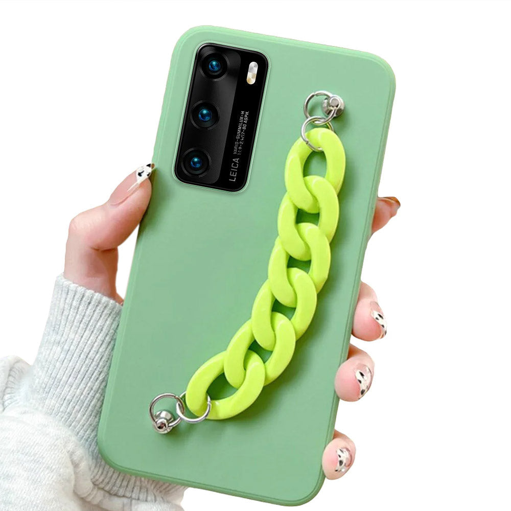 Anymob Huawei Phone Case Green Luxury Marble Bracelet Silicone Cover-Mobile Phone Cases-PEROZ Accessories