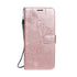 Anymob Samsung Case Peach 3D Butterfly Flip Leather Phone Magnetic Wallet Stand Cover With Card Slot-Mobile Phone Cases-PEROZ Accessories