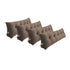 SOGA 4X 100cm Coffee Triangular Wedge Bed Pillow Headboard Backrest Bedside Tatami Cushion Home Decor-Headboard Pillow-PEROZ Accessories