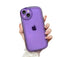 Anymob iPhone Case Purple Round Camera Protection Shockproof Bumper Cover iPhone 13 11 12 Pro Max X XS Max XR 7 8 Plus SE 2020 Compatible-Mobile Phone Cases-PEROZ Accessories