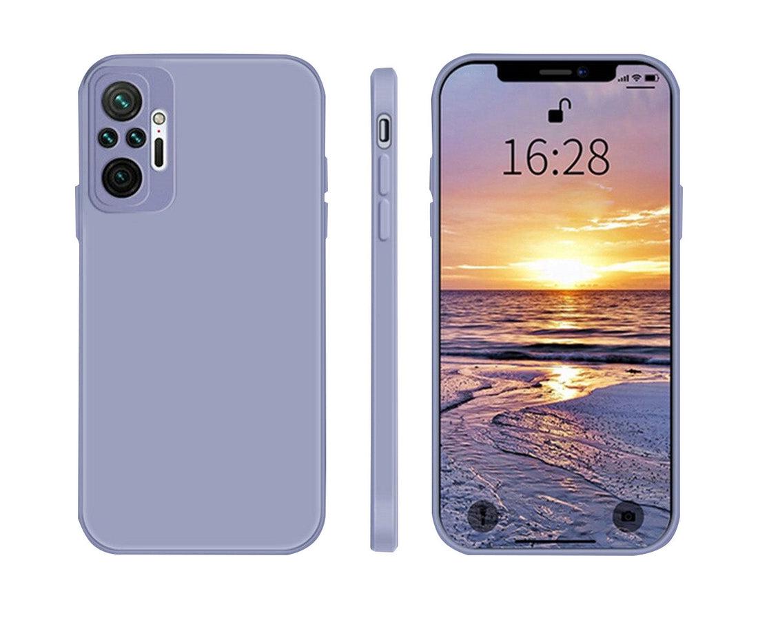 Anymob Xiaomi Phone Case Pantone Candy Silicone For Redmi Note 10 10S 9S 9 Pro Max 8 7 Pro 9T Mi 11 Lite POCO X3 M3 F3 Slim Cover-Mobile Phone Cases-PEROZ Accessories
