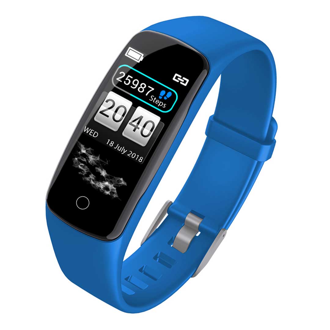 SOGA Sport Monitor Wrist Touch Fitness Tracker Smart Watch Blue-Smart Watches-PEROZ Accessories