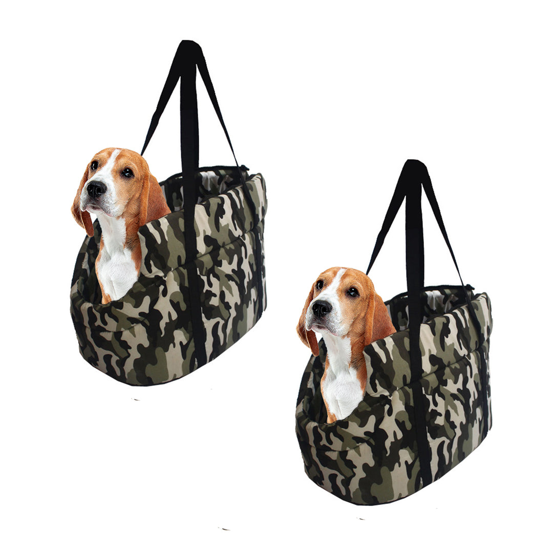 SOGA 2X Green Waterproof Pet Carrier Bag Warm Tote Pouch Breathable Mesh Dog Cat Travel Essentials-Pet Carriers &amp; Travel Products-PEROZ Accessories