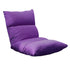 SOGA Lounge Floor Recliner Adjustable Lazy Sofa Bed Folding Game Chair Purple-Recliner Chair-PEROZ Accessories