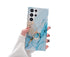 Anymob Samsung Phone Case Sky Blue Crack Granite Marble For S22 Ultra S21 Plus S20 FE S10 A51 A71 A50 A30S Note 10 20-Mobile Phone Cases-PEROZ Accessories