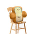 SOGA 58cm Smiley Face Toast Bread Cushion Stuffed Car Seat Plush Cartoon Back Support Pillow Home Decor-Chair & Sofa Cushions-PEROZ Accessories