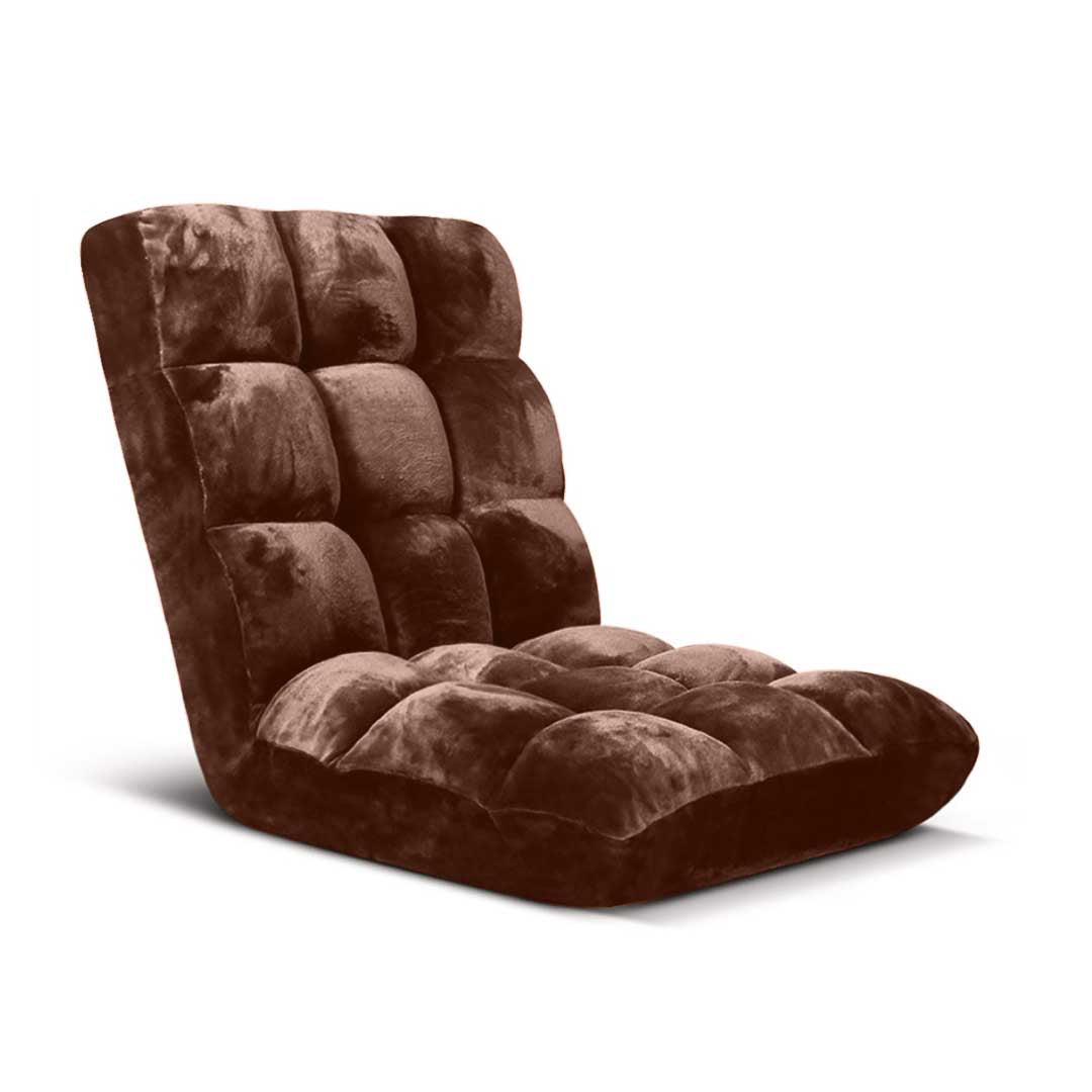 SOGA Floor Recliner Folding Lounge Sofa Futon Couch Folding Chair Cushion Coffee-Recliner Chair-PEROZ Accessories