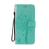 Anymob Samsung Case Green 3D Tree Flip Leather Phone Magnetic Wallet Stand Cover With Card Slot-Mobile Phone Cases-PEROZ Accessories