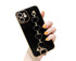Anymob iPhone Case Black Heart Bracelet Colorful Electroplating Silicone Mobile Cover iPhone 13 11 12 Pro Max X XR XS Max Compatible-Mobile Phone Cases-PEROZ Accessories
