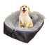 SOGA Black Dual purpose Cushion Nest Cat Dog Bed Warm Plush Kennel Mat Pet Home Travel Essentials-Pet Carriers & Travel Products-PEROZ Accessories