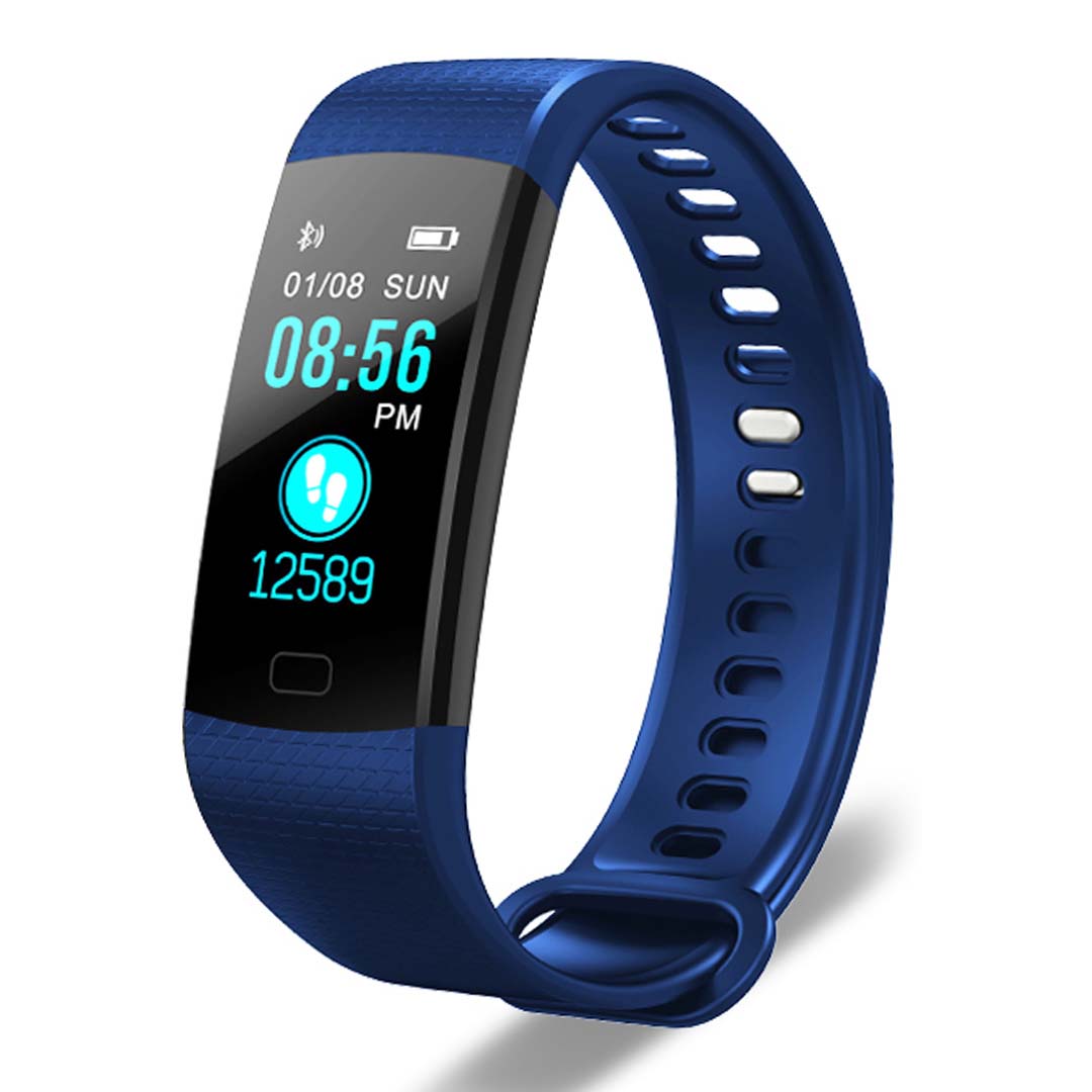 SOGA Sport Smart Watch Health Fitness Wrist Band Bracelet Activity Tracker Blue-Smart Watches-PEROZ Accessories