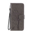 Anymob Samsung Case Gray 3D Tree Flip Leather Phone Magnetic Wallet Stand Cover With Card Slot-Mobile Phone Cases-PEROZ Accessories
