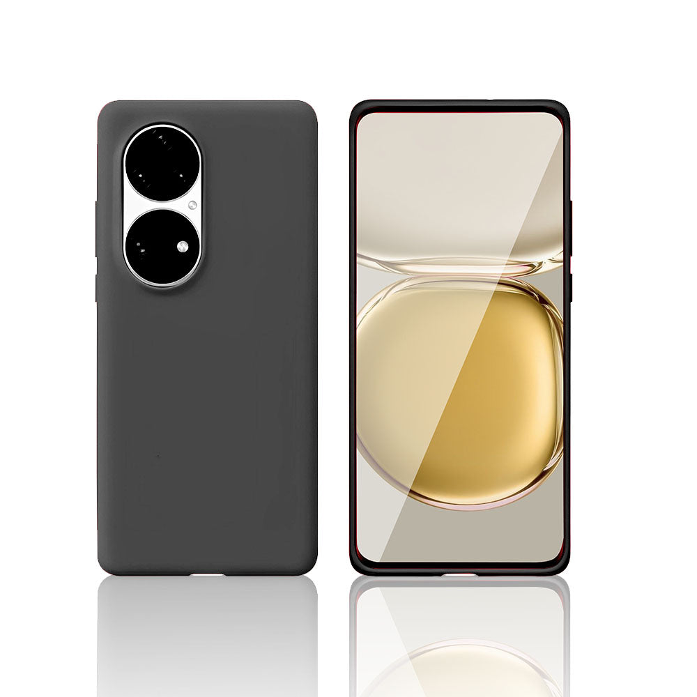 Anymob Huawei Phone Case Black Full Lens Protection Silicone Soft Cover-Mobile Phone Cases-PEROZ Accessories