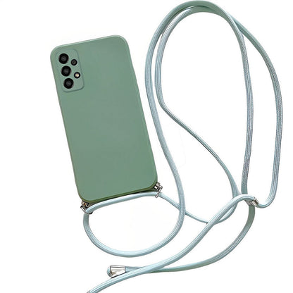 Anymob Samsung Galaxy Phone Case Green Crossbody Necklace Lanyard- A10 50 31 51 71 12 22 32 325F 326B 24 52S 72 10S 20S 53 73-Mobile Phone Cases-PEROZ Accessories