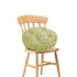 SOGA Green Round Cushion Soft Leaning Plush Backrest Throw Seat Pillow Home Office Decor-Chair & Sofa Cushions-PEROZ Accessories