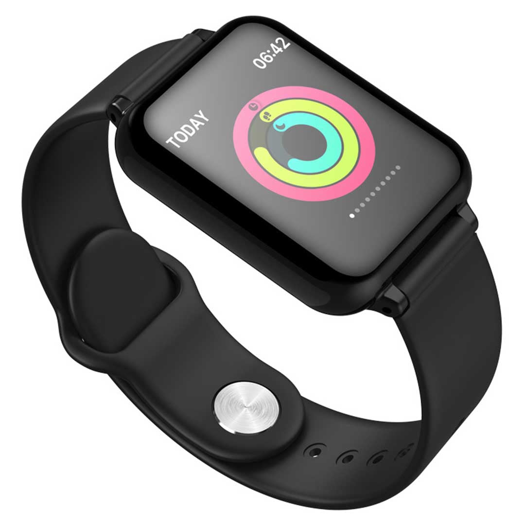 SOGA Waterproof Fitness Smart Wrist Watch Heart Rate Monitor Tracker Black-Smart Watches-PEROZ Accessories