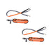SOGA 2X Orange Adjustable Hands Free Pet Leash Bag Dog Lead Walking Running Jogging Pet Essentials-Dog Collars-PEROZ Accessories