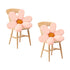 SOGA 2X Pink Daisy Flower Shape Cushion Soft Leaning Bedside Pad Floor Plush Pillow Home Decor-Chair & Sofa Cushions-PEROZ Accessories