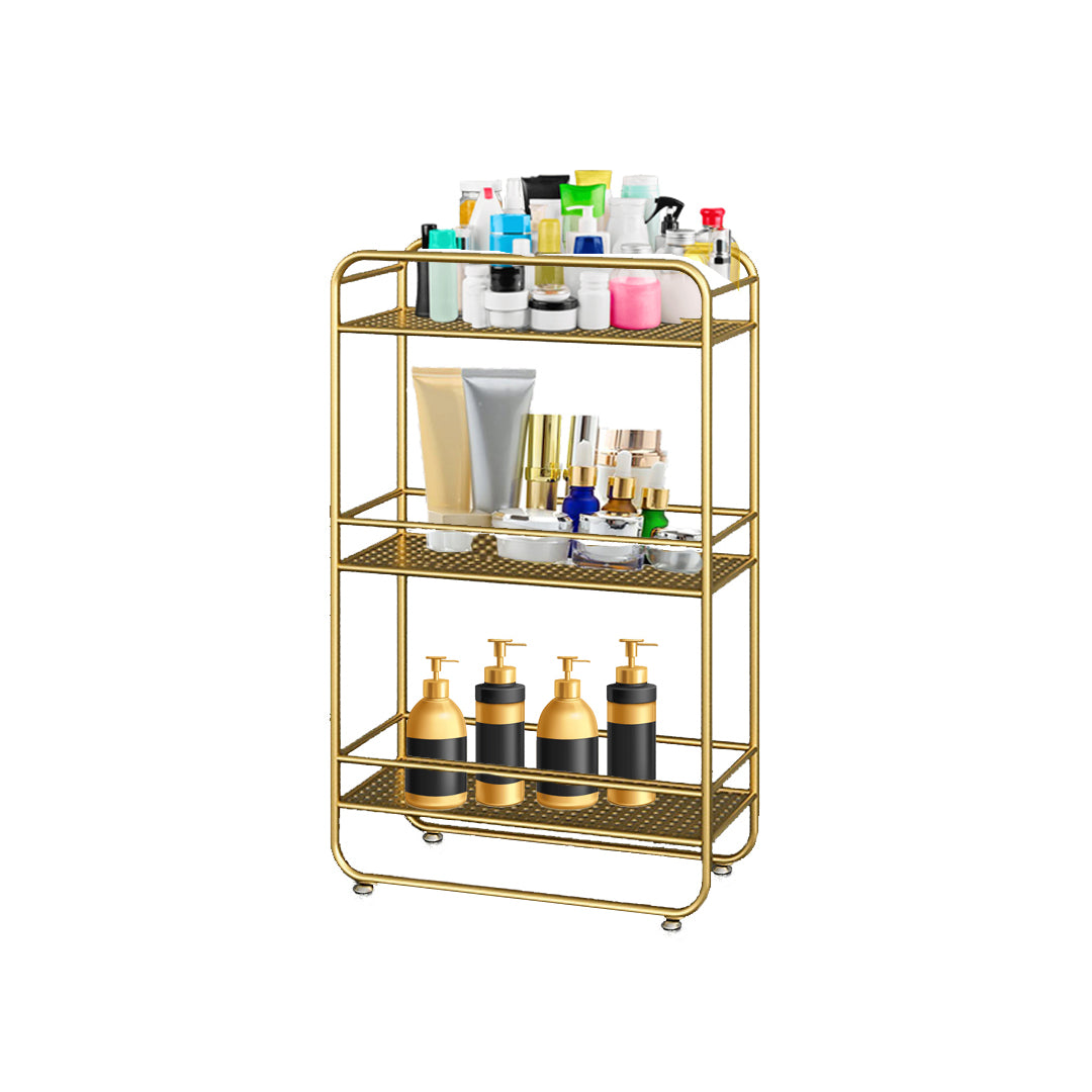 SOGA 3 Tier Rectangular Bathroom Shelf Multifunctional Storage Display Rack Organiser-Bathroom Storage-PEROZ Accessories