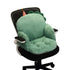 SOGA Green Dino Shape Cushion Soft Leaning Bedside Pad Sedentary Plushie Pillow Home Decor-Chair & Sofa Cushions-PEROZ Accessories