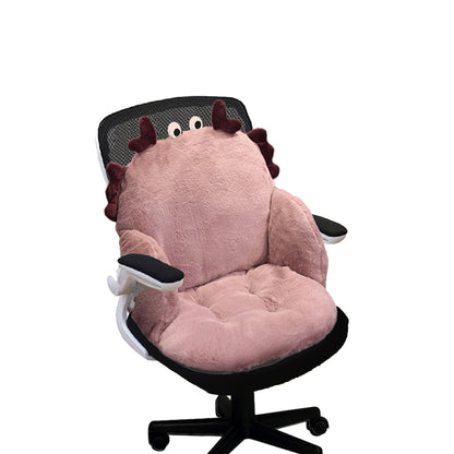 SOGA Purple Crab Shape Cushion Soft Leaning Bedside Pad Sedentary Plushie Pillow Home Decor-Chair &amp; Sofa Cushions-PEROZ Accessories