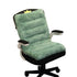 SOGA Green One Piece Dino Cushion Office Sedentary Butt Mat Back Waist Chair Support Home Decor-Chair & Sofa Cushions-PEROZ Accessories