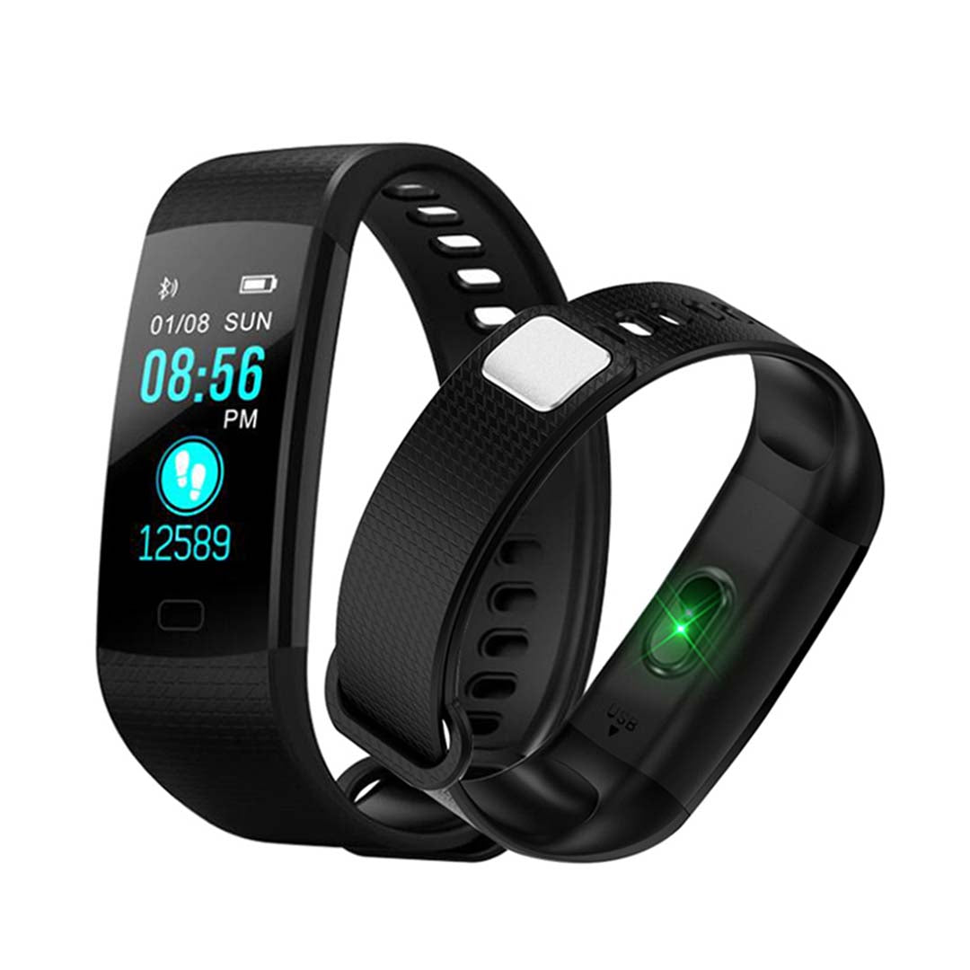 SOGA Sport Smart Watch Health Fitness Wrist Band Bracelet Activity Tracker Red-Smart Watches-PEROZ Accessories