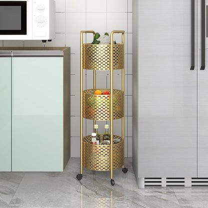 SOGA 2X 3 Tier Bathroom Shelf Multifunctional Storage Display Rack Organiser with wheels-Bathroom Storage-PEROZ Accessories