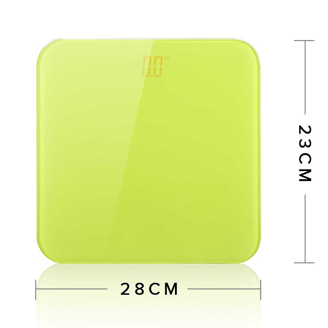 SOGA 2X 180kg Digital Fitness Weight Bathroom Gym Body Glass LCD Electronic Scales White-Body Weight Scales-PEROZ Accessories