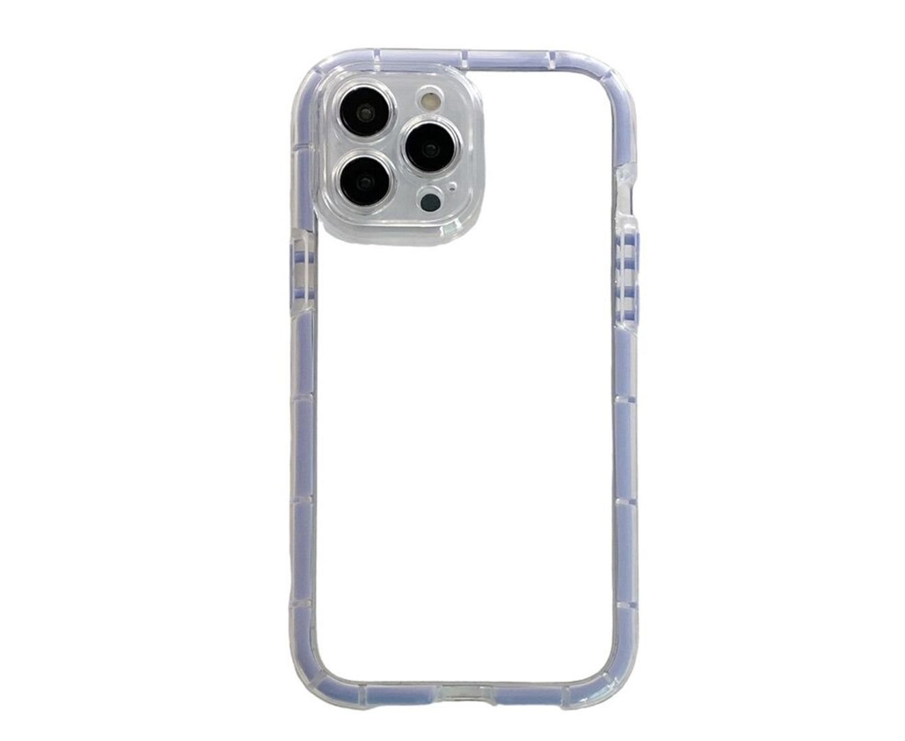Anymob iPhone Case Violet Transparent Luminous Color Shockproof Soft Silicone Mobile Cover For iPhone13 Pro Max 11 12 Pro Max X XS Max XR-Mobile Phone Cases-PEROZ Accessories