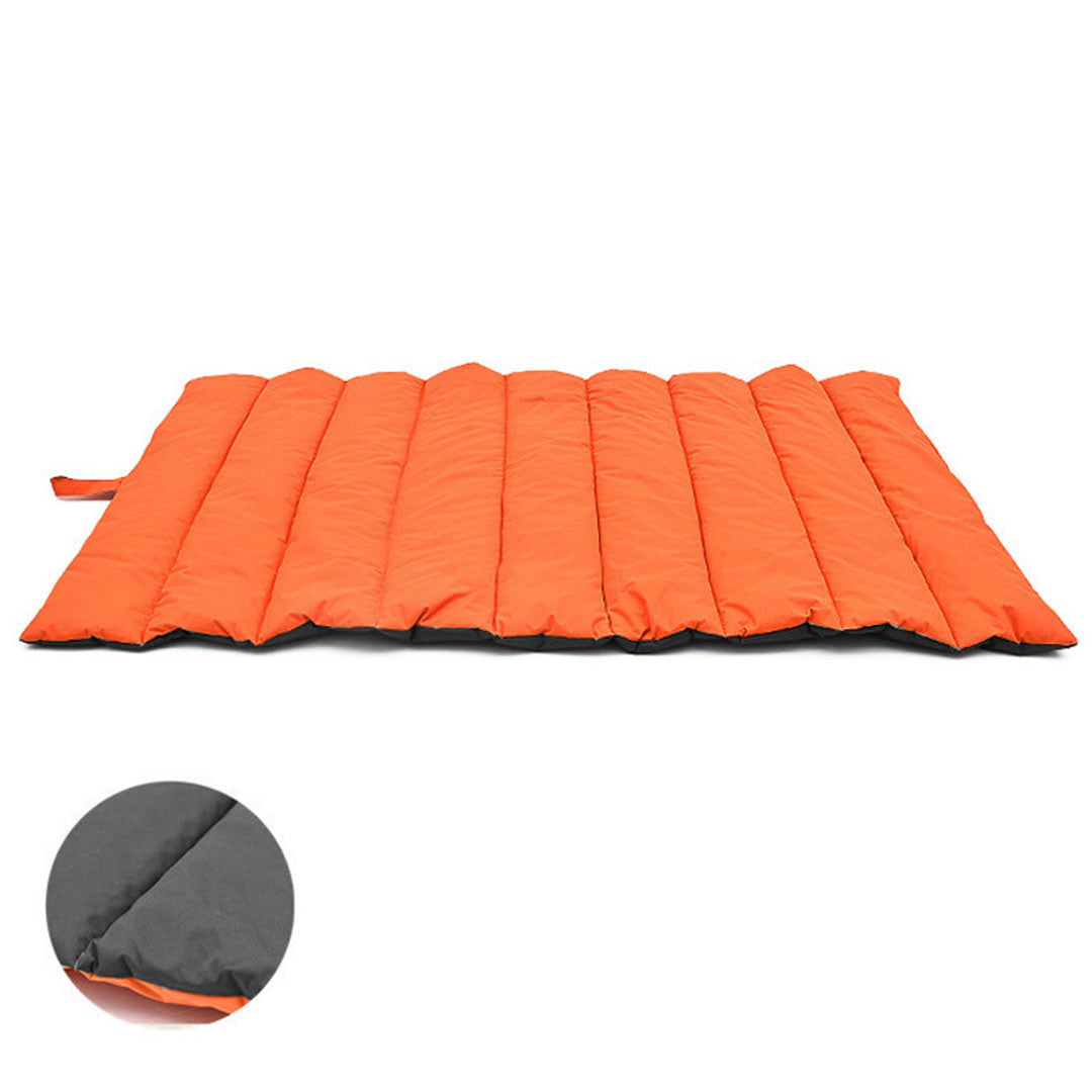 SOGA 2X Grey Camping Pet Mat Waterproof Foldable Sleeping Mattress with Storage Bag Travel Outdoor Essentials-Pet Carriers &amp; Travel Products-PEROZ Accessories