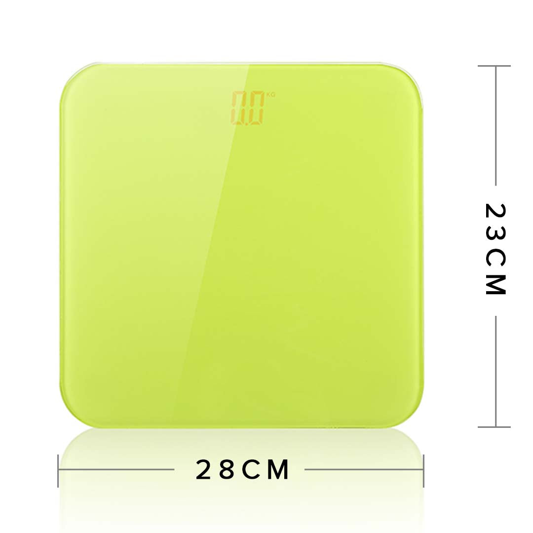 SOGA 2X 180kg Digital Fitness Weight Bathroom Gym Body Glass LCD Electronic Scales Pink Green-Body Weight Scales-PEROZ Accessories