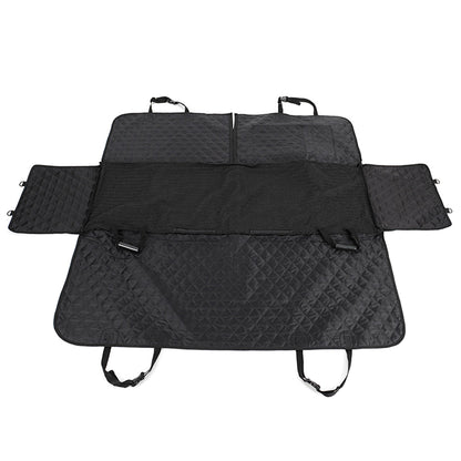 SOGA 600D Oxford Cloth Waterproof Dog Car Cover Back Seat Protector Hammock Non Slip Pet Mat Black-Pet Carriers &amp; Travel Products-PEROZ Accessories
