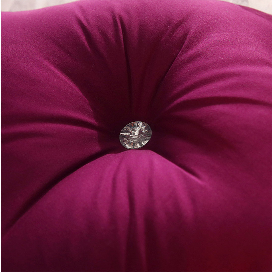 SOGA 180cm Burgundy Princess Bed Pillow Headboard Backrest Bedside Tatami Sofa Cushion with Ruffle Lace Home Decor-Headboard Pillow-PEROZ Accessories