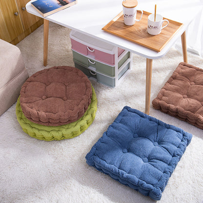 SOGA 4X Blue Square Cushion Soft Leaning Plush Backrest Throw Seat Pillow Home Office Decor-Chair &amp; Sofa Cushions-PEROZ Accessories