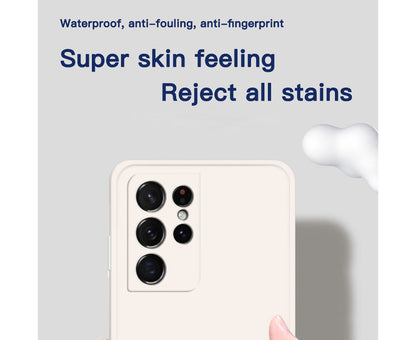 Anymob iPhone Phone Case Red Full Lens Protection Square Silicone Cover For IOS 13 11 12 Pro Max Mini X XS Max XR 7 8 6 6S Plus SE Compatible-Mobile Phone Cases-PEROZ Accessories