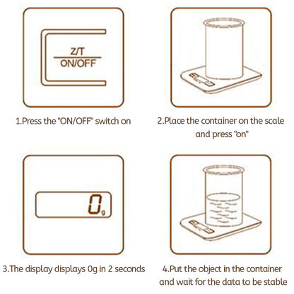 SOGA 5kg/1g Kitchen Food Diet Postal Scale Digital Lcd Electronic Jewelry Weight Scale-PEROZ Accessories