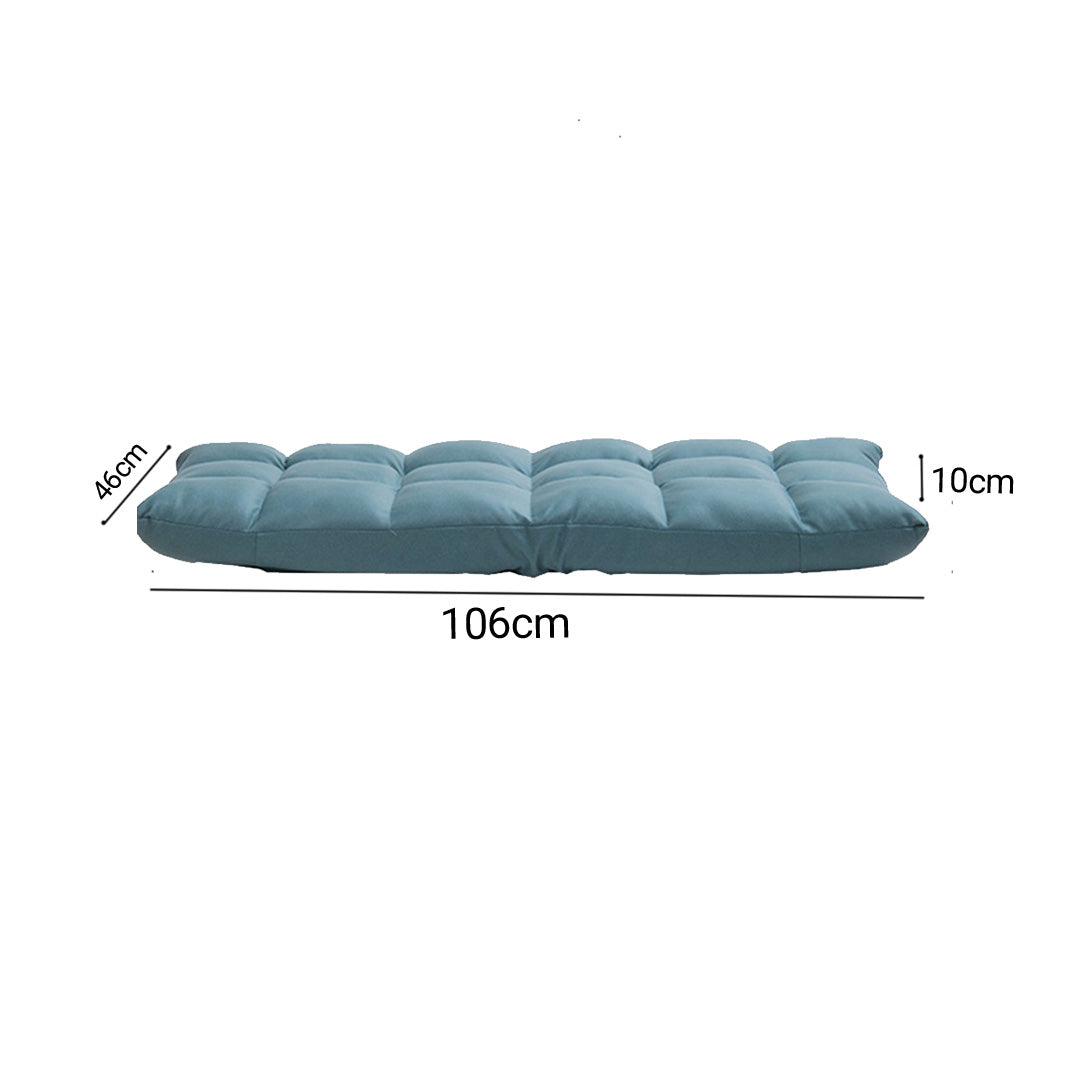 SOGA Green Lounge Floor Recliner Adjustable Gaming Sofa Bed Foldable Indoor Outdoor Backrest Seat Home Office Decor-Recliner Chair-PEROZ Accessories