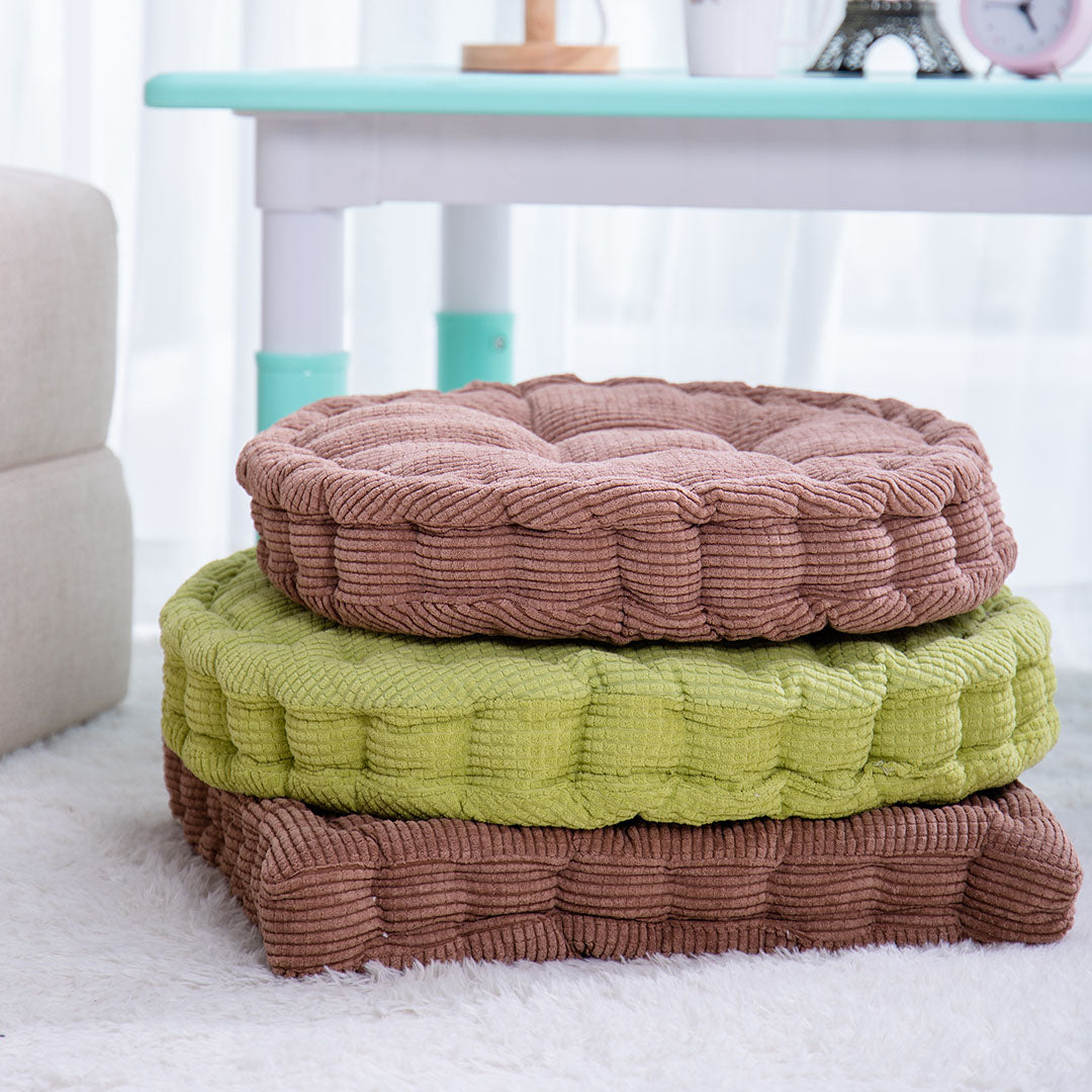 SOGA Coffee Square Cushion Soft Leaning Plush Backrest Throw Seat Pillow Home Office Decor-Chair &amp; Sofa Cushions-PEROZ Accessories