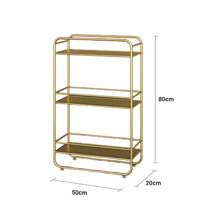 SOGA 3 Tier Rectangular Bathroom Shelf Multifunctional Storage Display Rack Organiser-Bathroom Storage-PEROZ Accessories