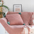 SOGA Pink Tassel Fringe Knitting Blanket Warm Cozy Woven Cover Couch Bed Sofa Home Decor-Throw Blankets-PEROZ Accessories