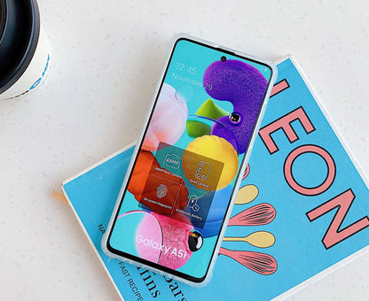 Anymob Samsung Phone Case Rose Pink Glitter Luxury Marble For S20 FE Note 20 Ultra S21 Plus A51 A71 A50 A10 A20 A30-Mobile Phone Cases-PEROZ Accessories