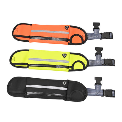 SOGA Orange Adjustable Hands Free Pet Leash Bag Dog Lead Walking Running Jogging Pet Essentials-Dog Collars-PEROZ Accessories