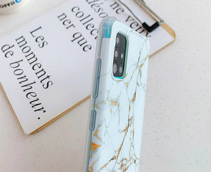 Anymob Samsung Phone Case Thistle Marble Mobile Cover For S21 Plus Ultra S10 Plus S20 Plus Ultra S20 FE Lite Note 10 A50 30S 50S A51 A71 S22 Plus Ultra-Mobile Phone Cases-PEROZ Accessories