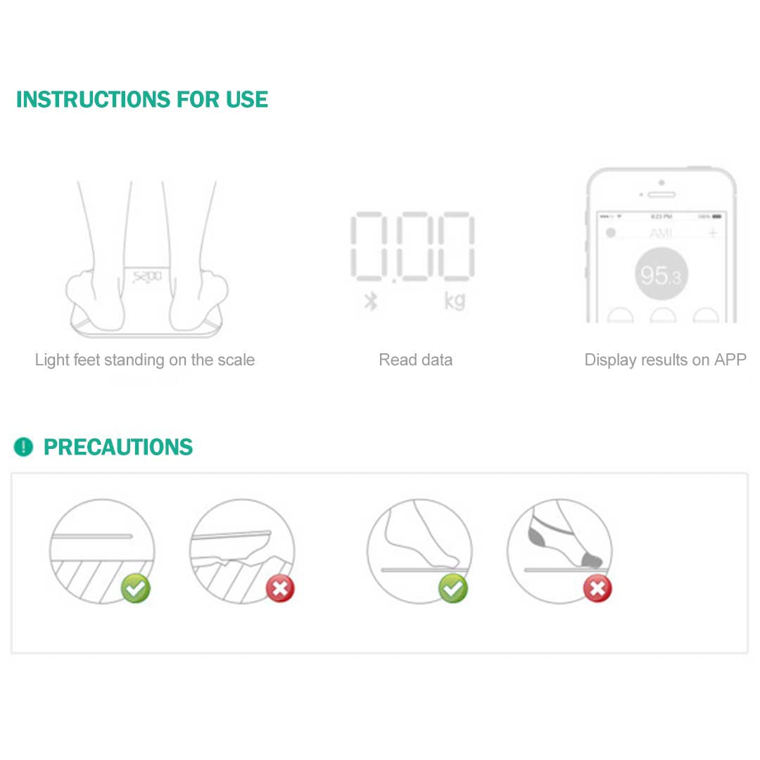 SOGA Wireless Bluetooth Digital Body Fat Scale Bathroom Health Analyser Weight Black-Body Weight Scales-PEROZ Accessories