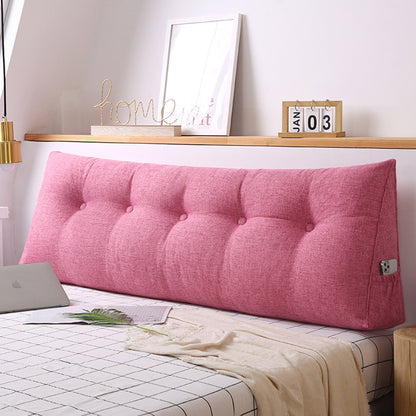 SOGA 4X 180cm Pink Triangular Wedge Bed Pillow Headboard Backrest Bedside Tatami Cushion Home Decor-Headboard Pillow-PEROZ Accessories