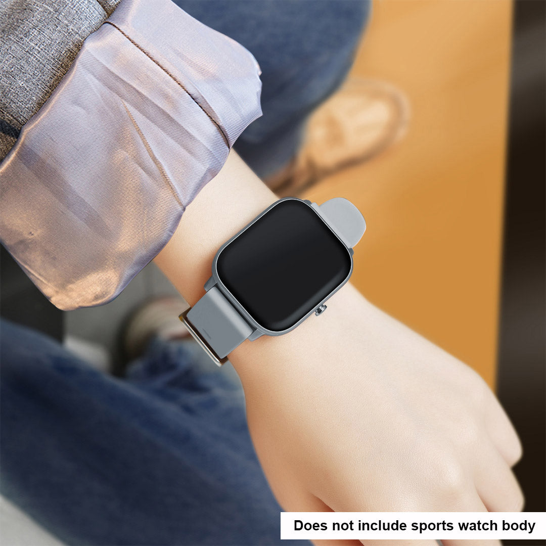 SOGA Smart Sport Watch Model P8 Compatible Wristband Replacement Bracelet Strap Grey-Watch Accessories-PEROZ Accessories