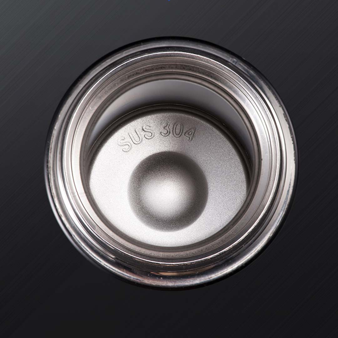SOGA 2X 500ML Stainless Steel Smart LCD Thermometer Display Bottle Vacuum Flask Thermos Black-Smart Bottles-PEROZ Accessories