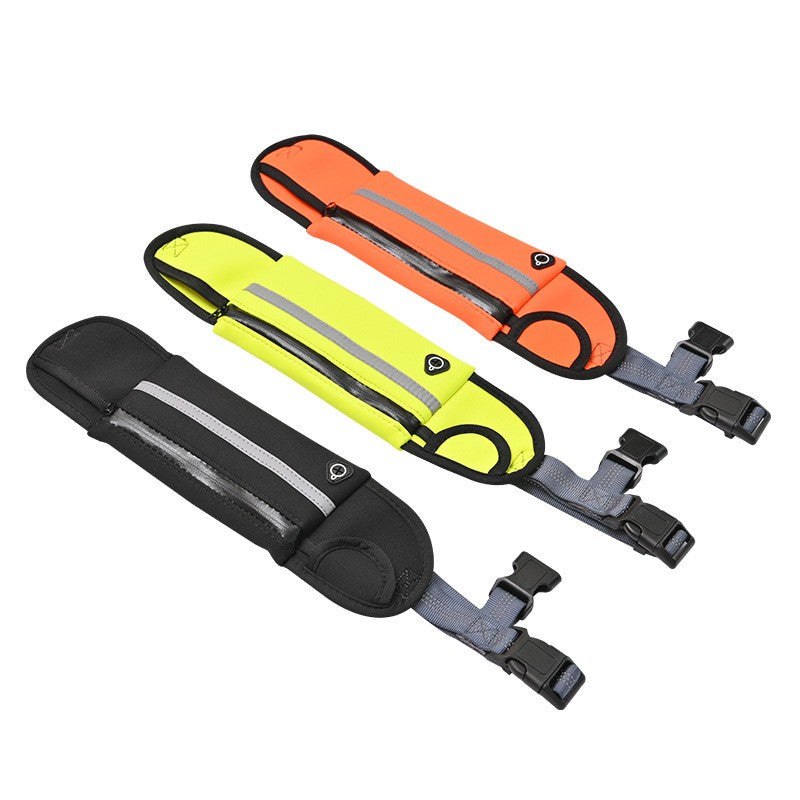 SOGA Orange Adjustable Hands Free Pet Leash Bag Dog Lead Walking Running Jogging Pet Essentials-Dog Collars-PEROZ Accessories
