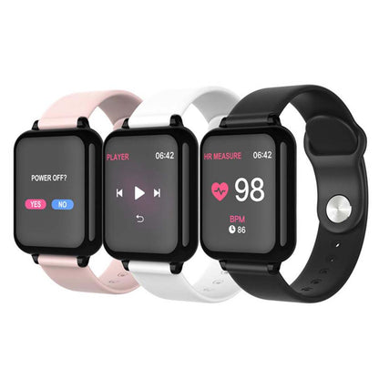 SOGA 2X Waterproof Fitness Smart Wrist Watch Heart Rate Monitor Tracker White-Smart Watches-PEROZ Accessories
